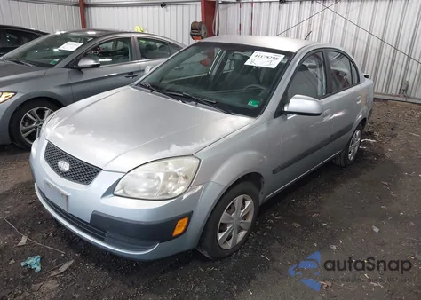 2006 Kia Rio Lx from USA, damaged, VIN KNADE123266037134